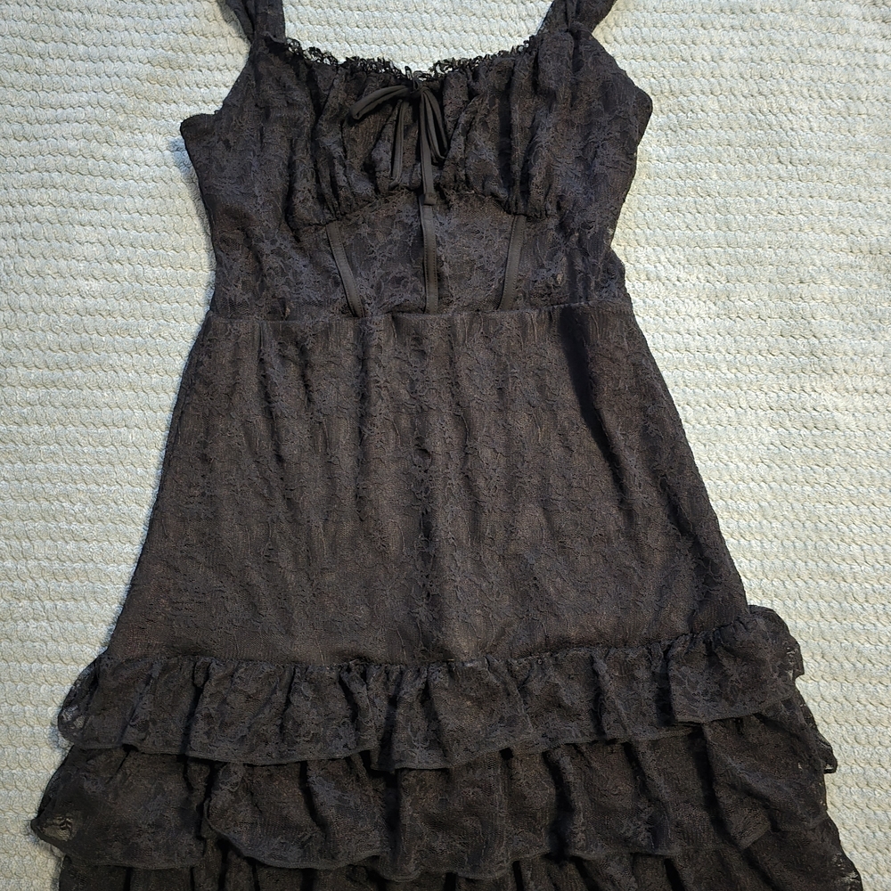 Black Lace Dress